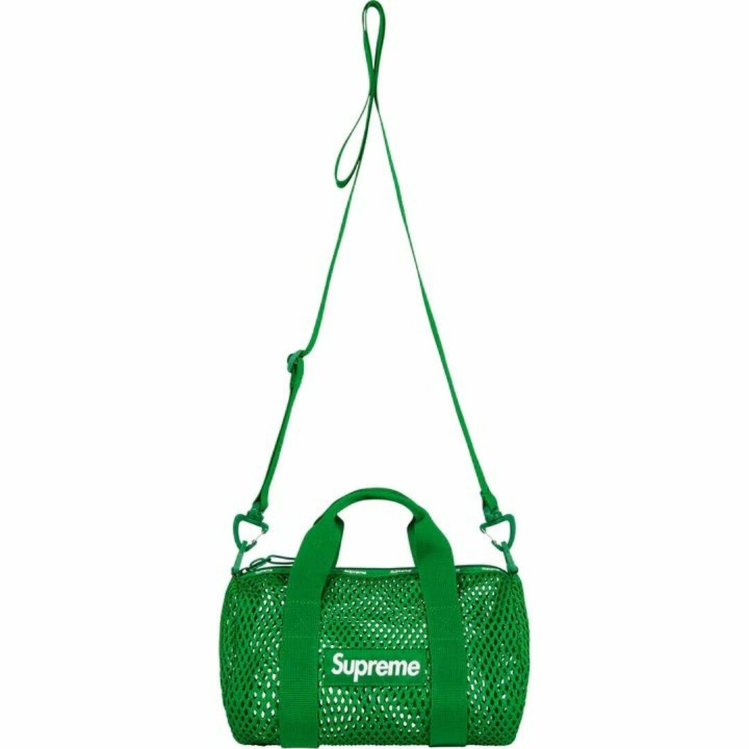 Supreme(シュプリーム)のSupreme Mesh Mini Duffle Bag Green メンズのバッグ(ショルダーバッグ)の商品写真