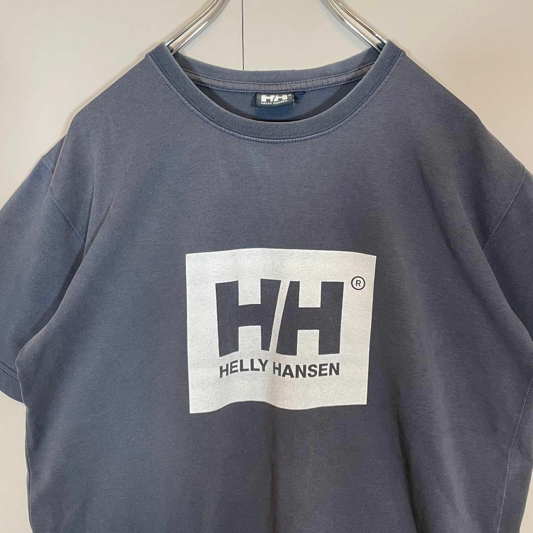 HELLY HANSEN(ヘリーハンセン)の【人気デザイン】ヘリーハンセン 半袖Tシャツ古着 でかろごプリント サイズM メンズのトップス(Tシャツ/カットソー(半袖/袖なし))の商品写真