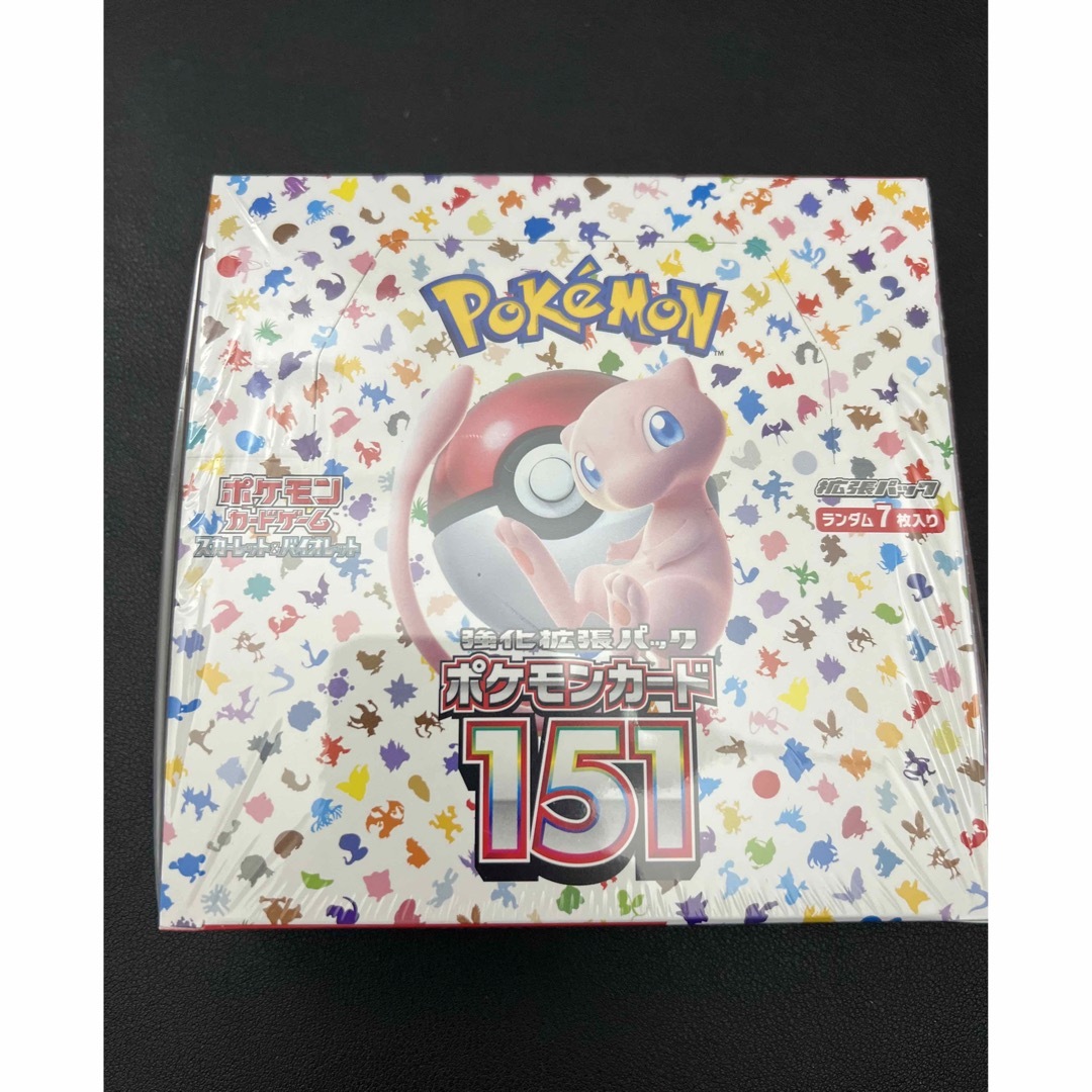 ポケモンカード151強化拡張パック シュリンク付き　1BOX