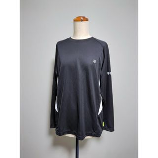 ケースイス(K-SWISS)の新品　K-SWISS　ケースイス　長袖　トップス　ウェア黒　M(Tシャツ/カットソー(七分/長袖))