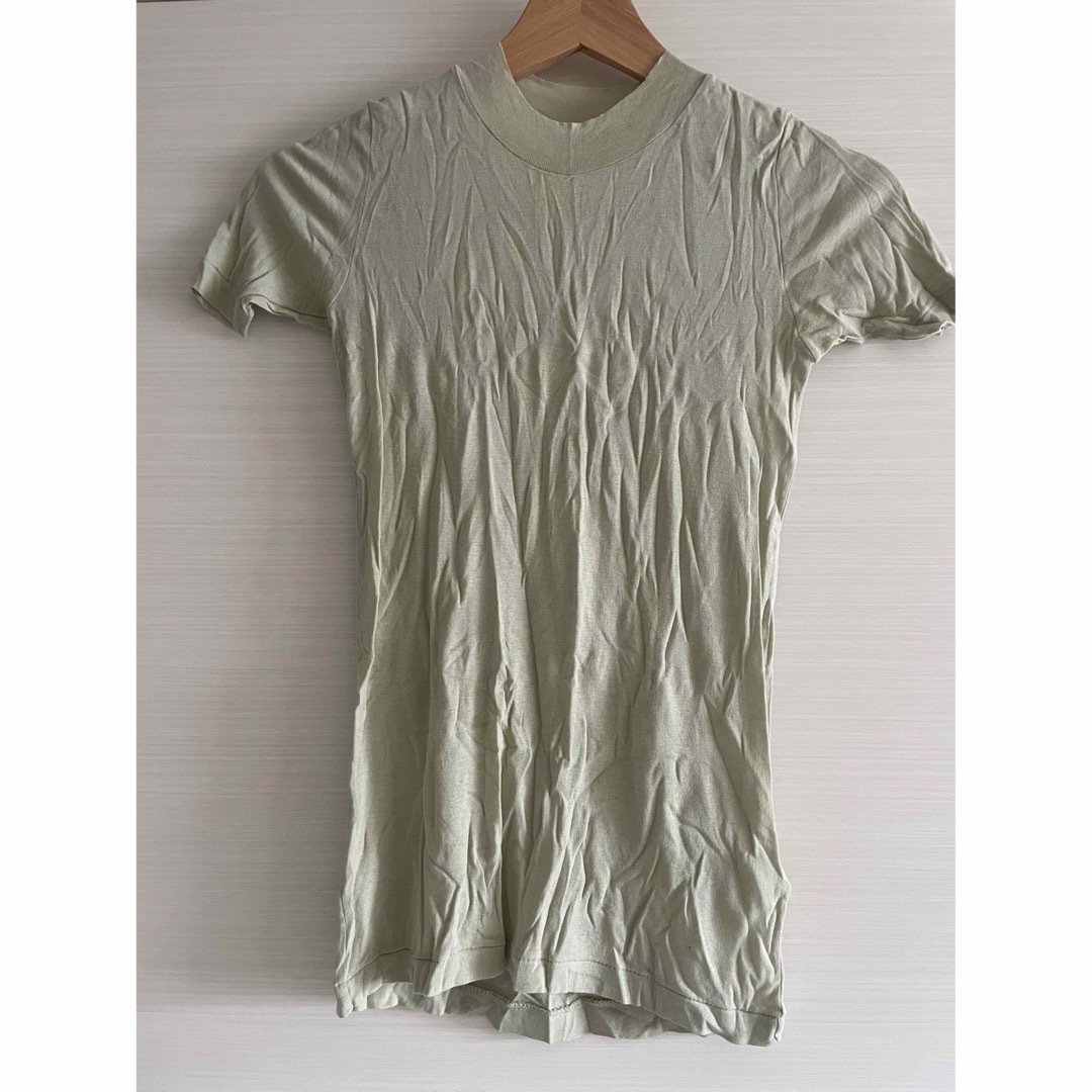 AURALEE オーラリー　シアーTシャツ　size 0 green