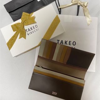 タケオキクチ(TAKEO KIKUCHI)のTAKEO KIKUCHI 長財布(長財布)