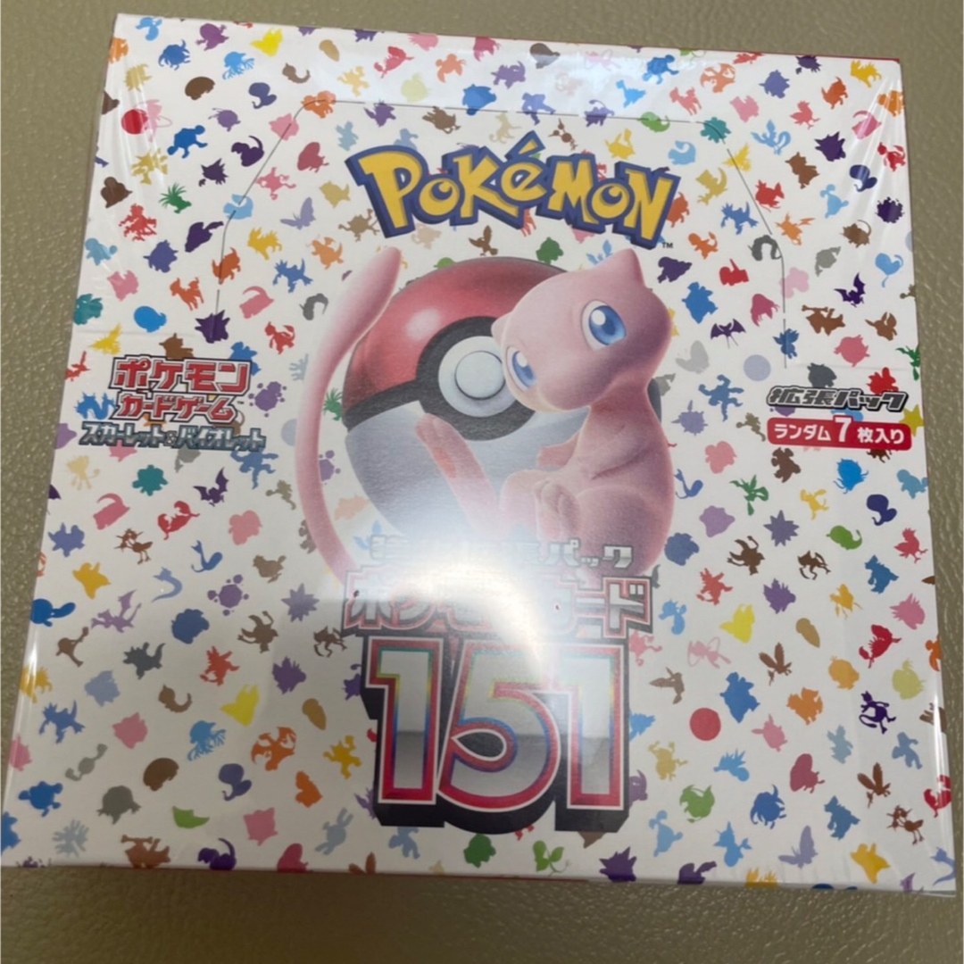 ポケモンカード151 1BOX シュリンク付き