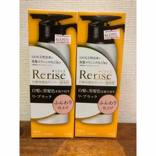 リライズ(Rerise（KAO）)のリライズ 白髪用髪色サーバー リ・ブラック ふんわり仕上げ　(白髪染め)