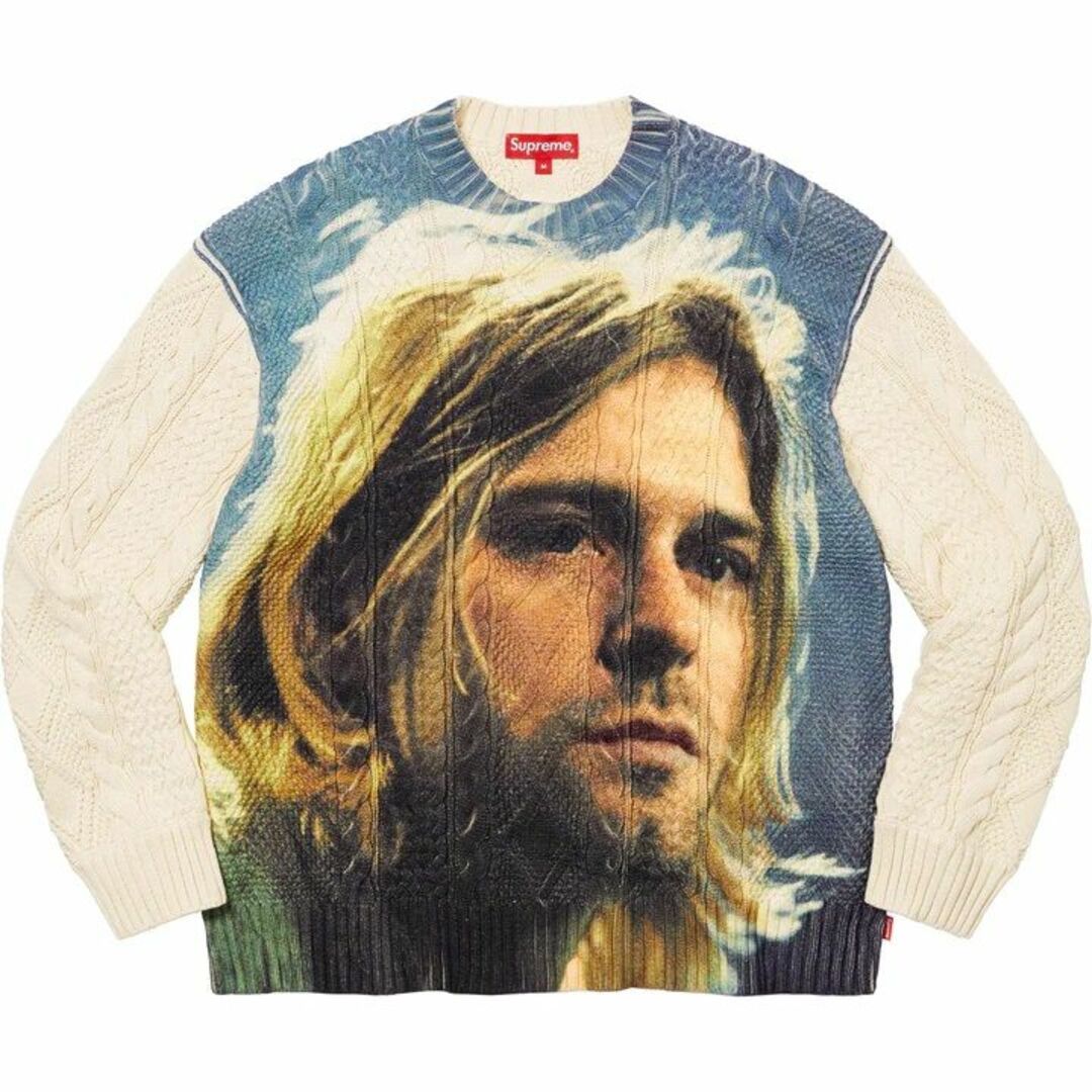 Supreme Kurt Cobain Sweater White Sニット/セーター