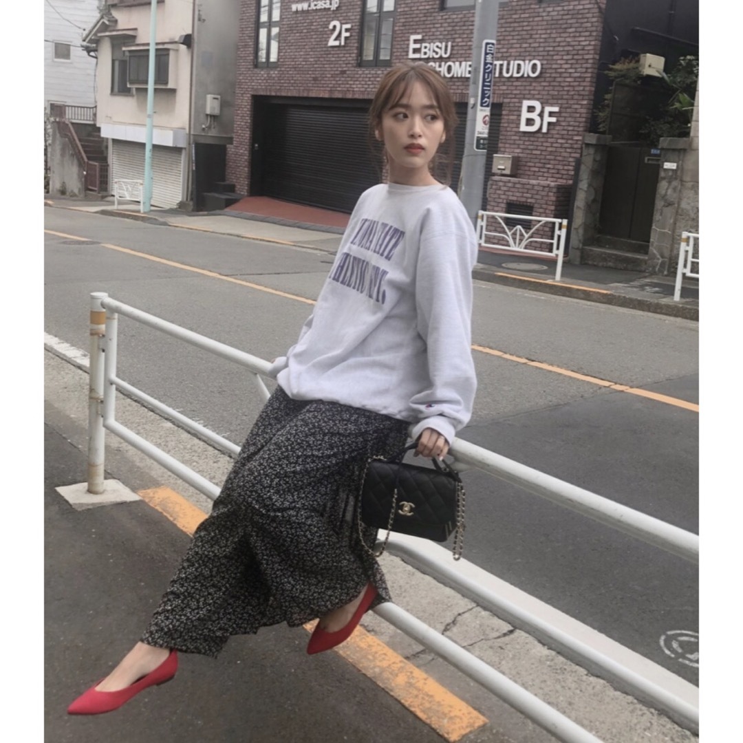 steven alan(スティーブンアラン)のFLOWER PRINT WRAP PANTS  （BLK Sサイズ） レディースのパンツ(カジュアルパンツ)の商品写真