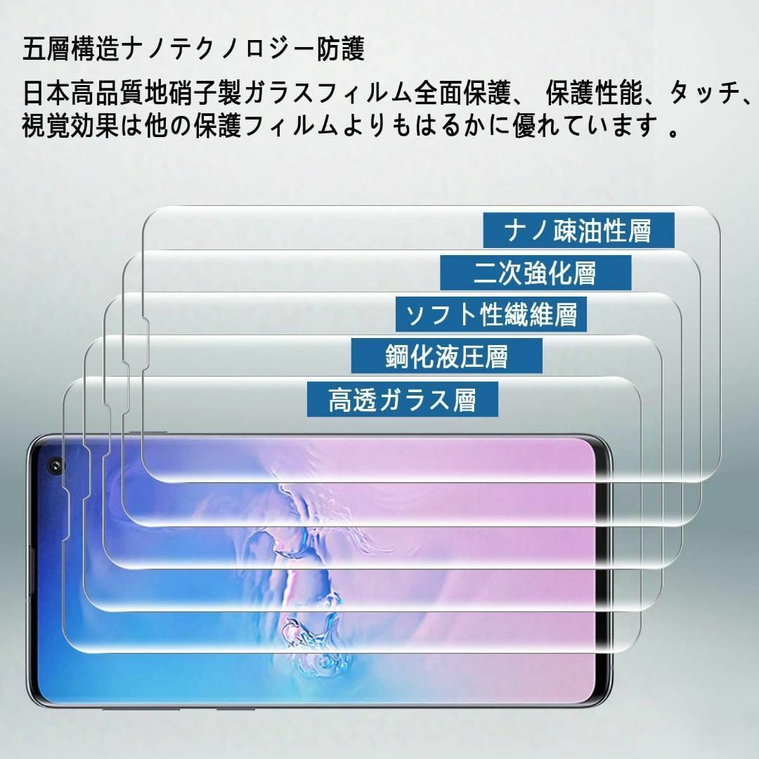 『匿名配送』 Galaxy S10 SC-03L SCV41 フィルム スマホ/家電/カメラのスマホアクセサリー(保護フィルム)の商品写真