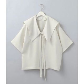 ロク(6 (ROKU))のroku 6 BIG COLLAR SHIRT/シャツ ホワイト(シャツ/ブラウス(長袖/七分))