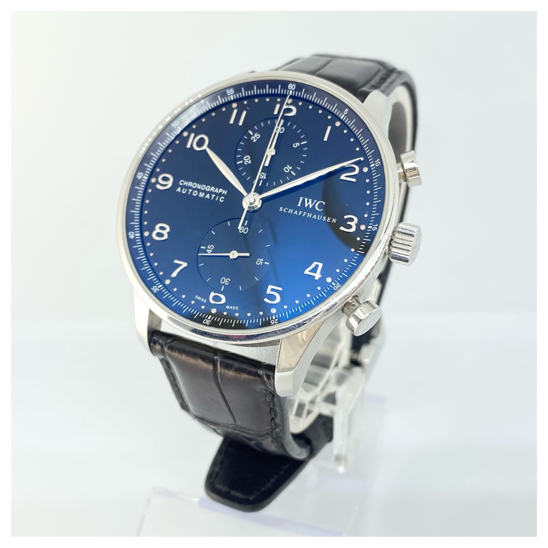 極美品！　IWC　ポルトギーゼ　クロノグラフ