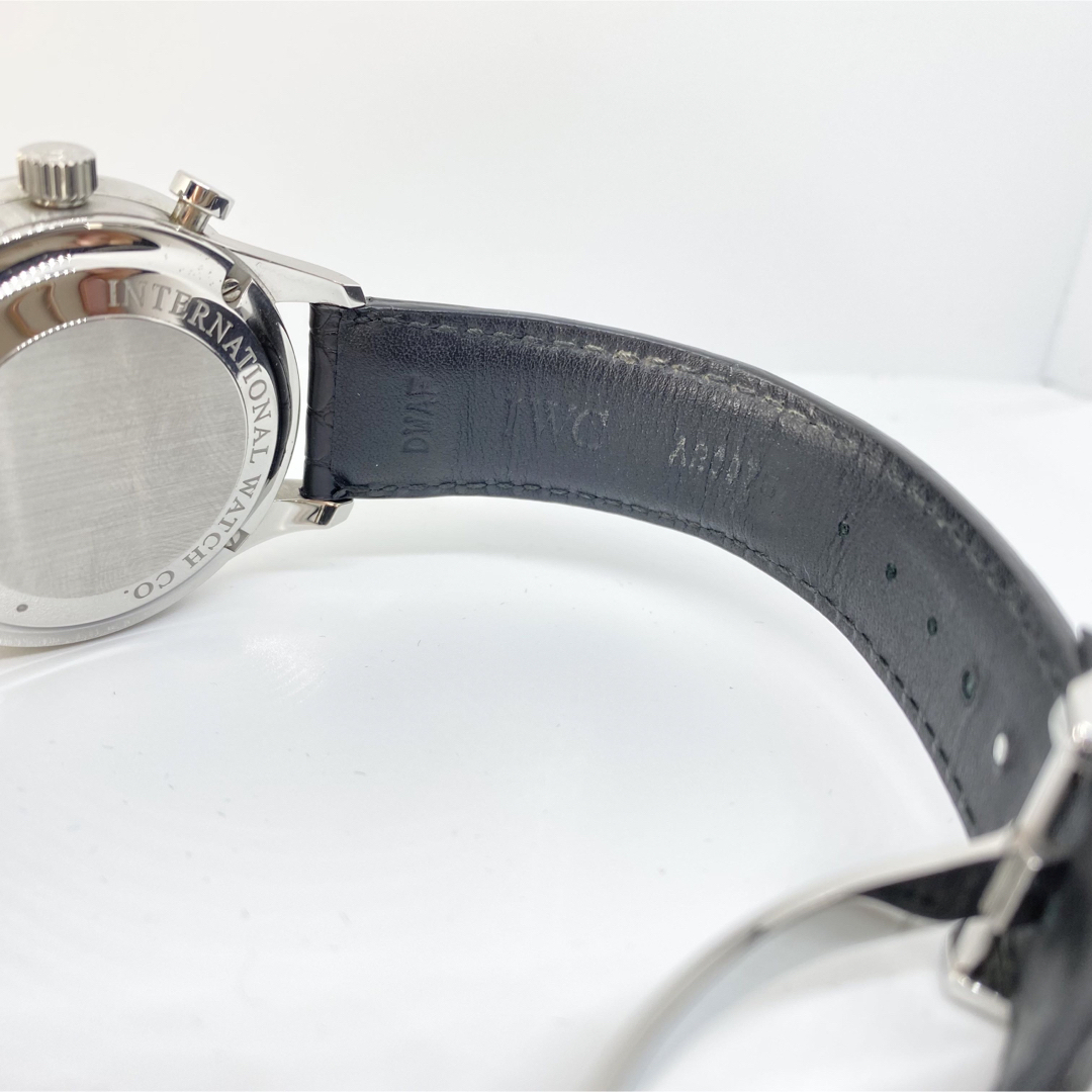 美品　IWC  IW371447 ポルトギーゼ  クロノグラフ  メンズ腕時計