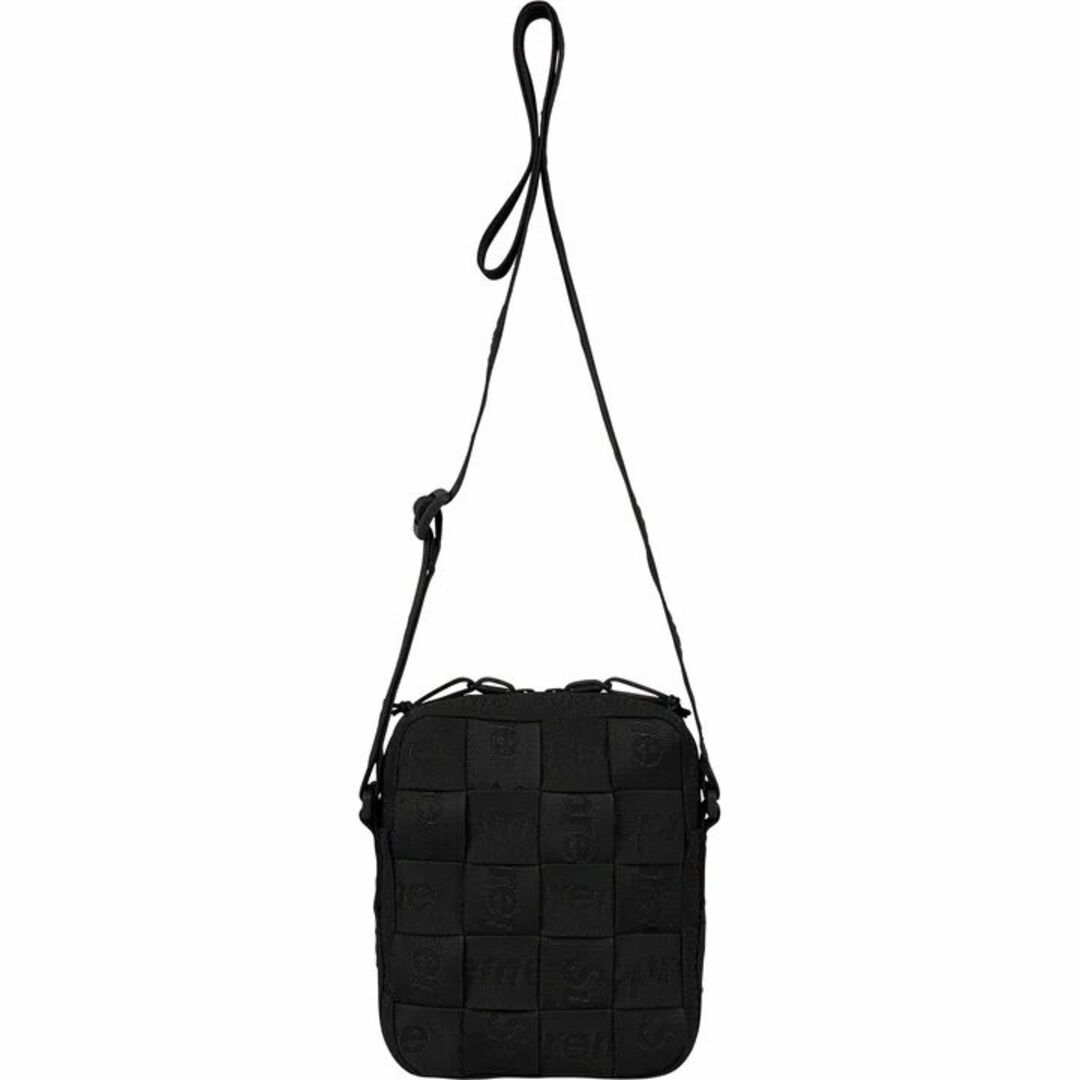 Supreme Woven Shoulder Bag Black