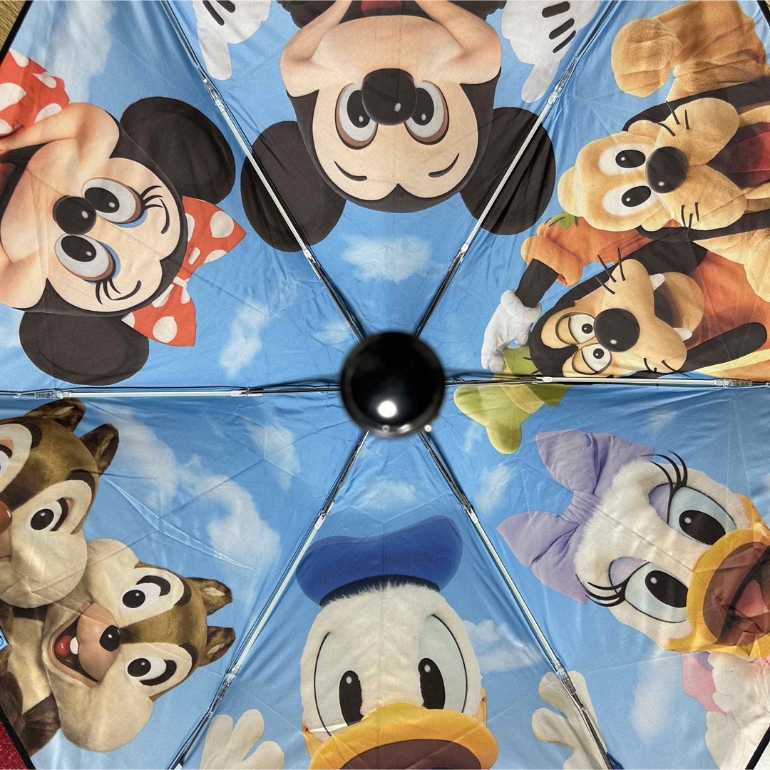 Disney(ディズニー)のディズニー　日傘　実写　旧フェイス エンタメ/ホビーのおもちゃ/ぬいぐるみ(キャラクターグッズ)の商品写真