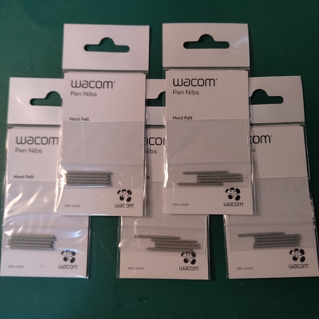 Wacom(ワコム)のWacom ハードフェルト芯5本セット×5 ワコム 替え芯 Pen Nibs スマホ/家電/カメラのPC/タブレット(PC周辺機器)の商品写真