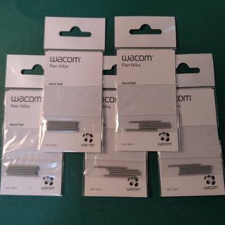 ワコム(Wacom)のWacom ハードフェルト芯5本セット×5 ワコム 替え芯 Pen Nibs(PC周辺機器)