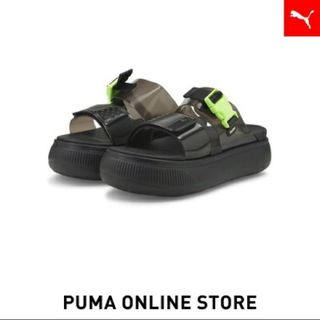 プーマ(PUMA)の新品 PUMA プーマ レディース ウィメンズ スウェード マユ サンダル(サンダル)