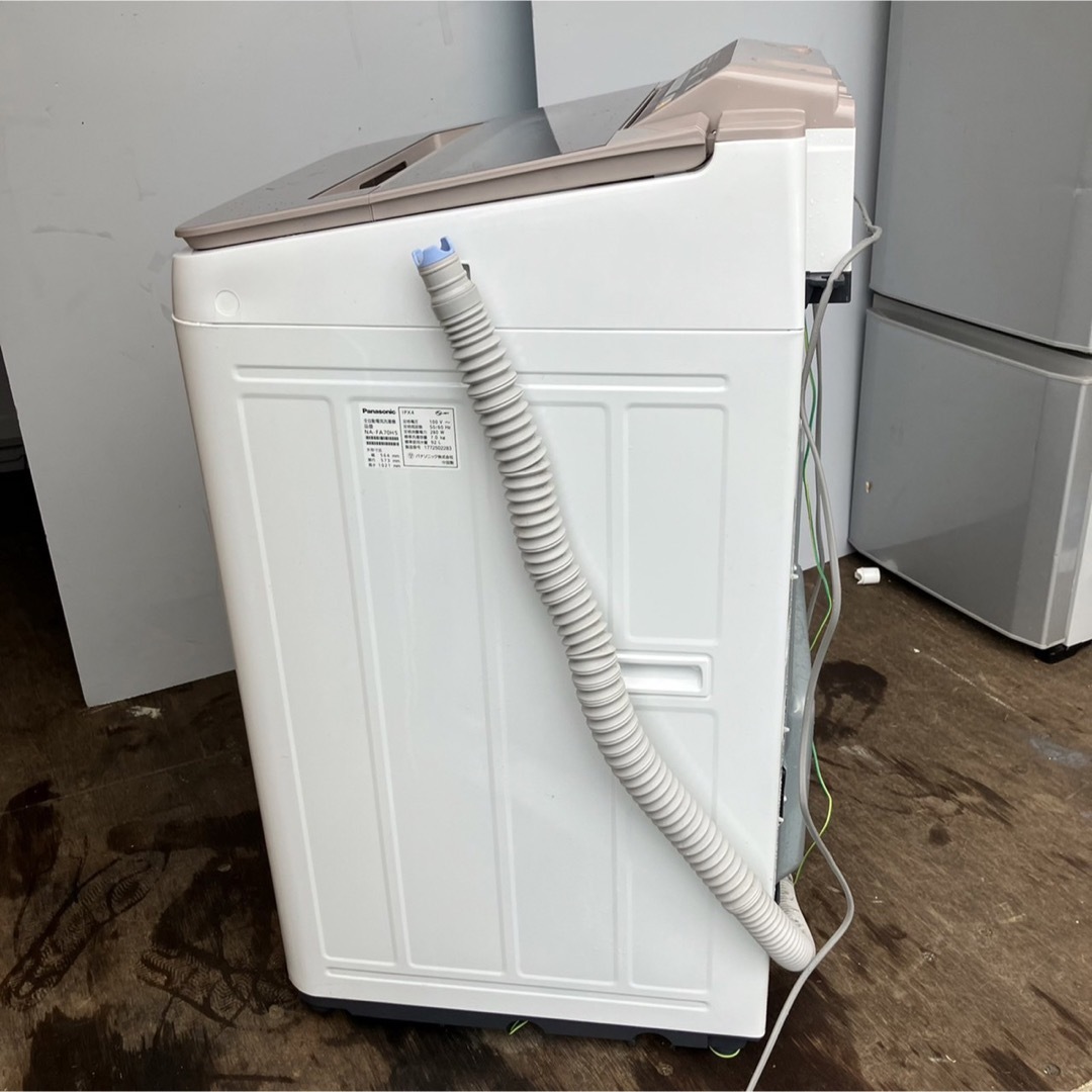 単品購入可 373Z 配送設置無料 パナソニック 全自動洗濯機 大容量 7kg