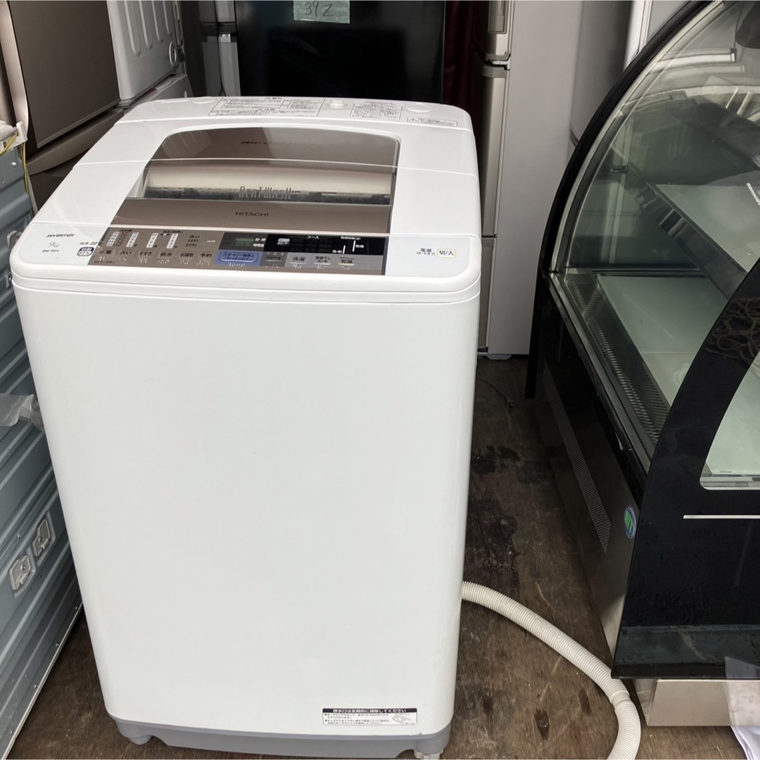 洗濯機 374Z HITACHI 全自動洗濯機 一人暮らし 9kg 格安 冷蔵庫 [✨未