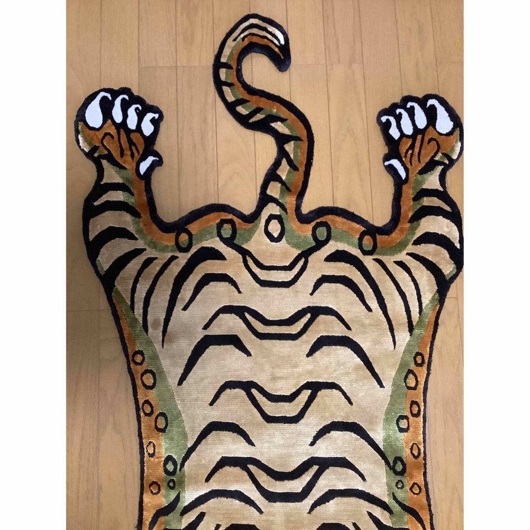 SALE 『本物』 シルク チベタンタイガー Lサイズ 約145cm 35