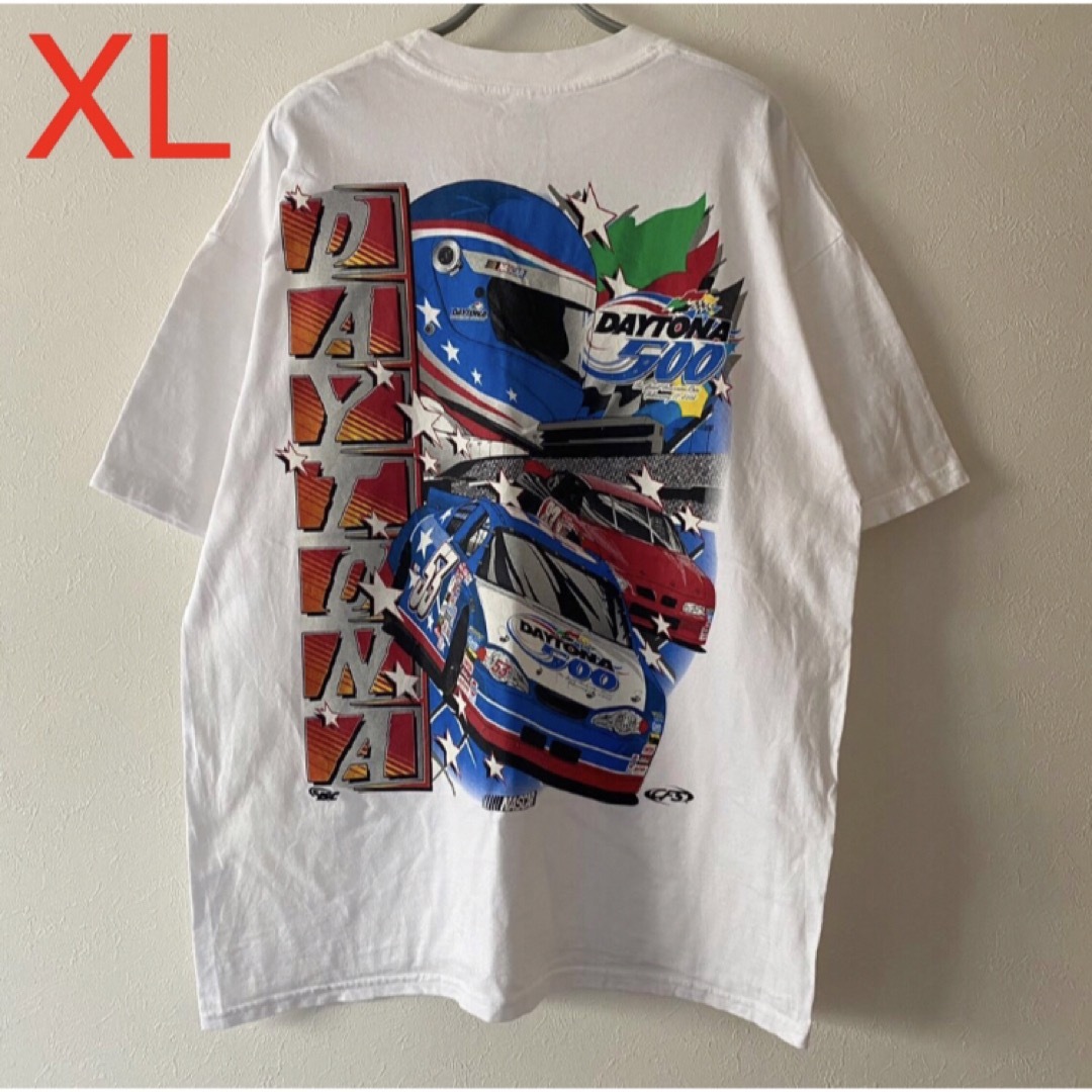 Daytona 500 NASCAR Tee XL デイトナ ナスカー Tシャツ