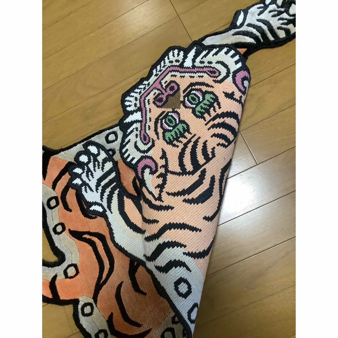 SALE『本物』 シルク チベタンタイガー Mサイズ 約97センチ 37