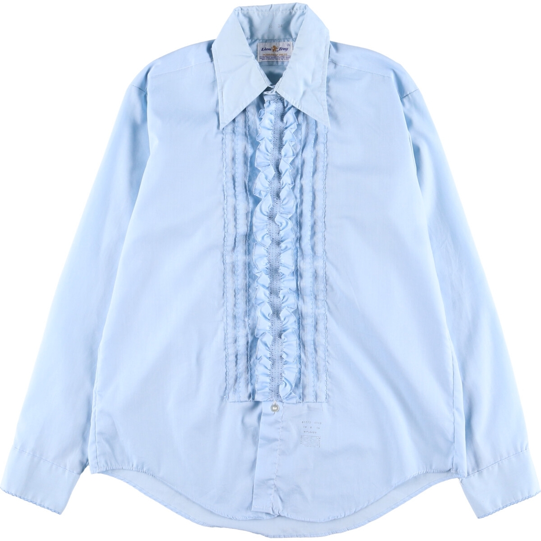 美品vintage frill shirt 70s 70年代　フリルシャツ