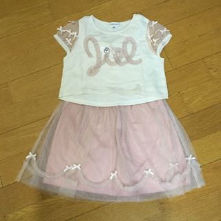 セットアップ☆ケイトスペード☆キッズ100☆ピンク ジル