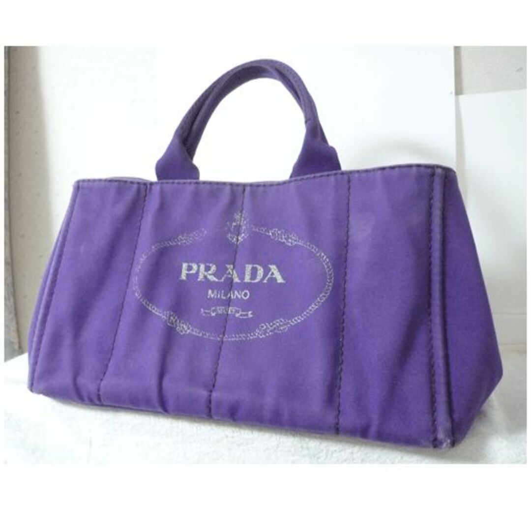 プラダ　PRADA　カナパ　三角ロゴプレート　トート　ハンド　バッグハンドバッグ