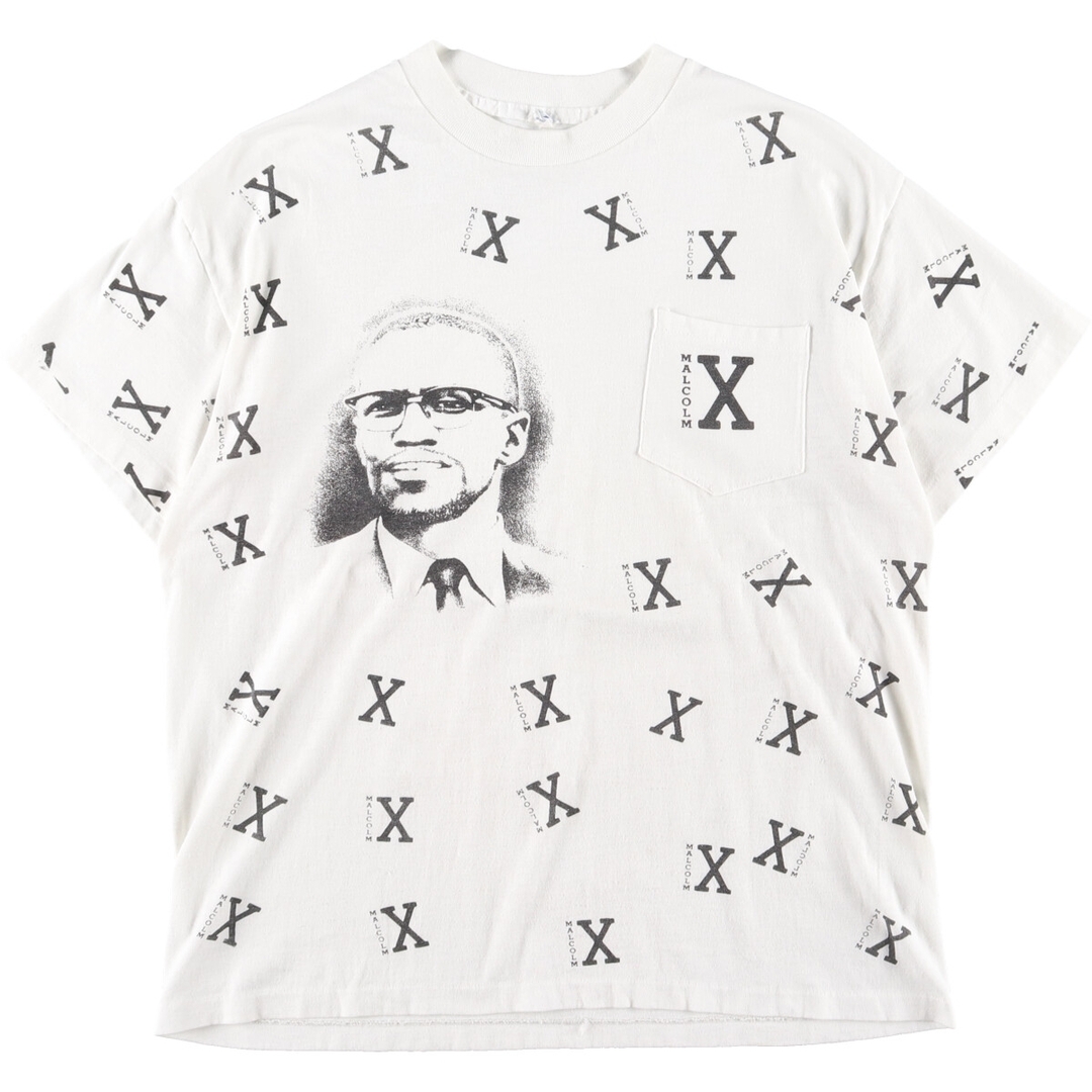 vintage Malcolm X マルコムX tシャツ