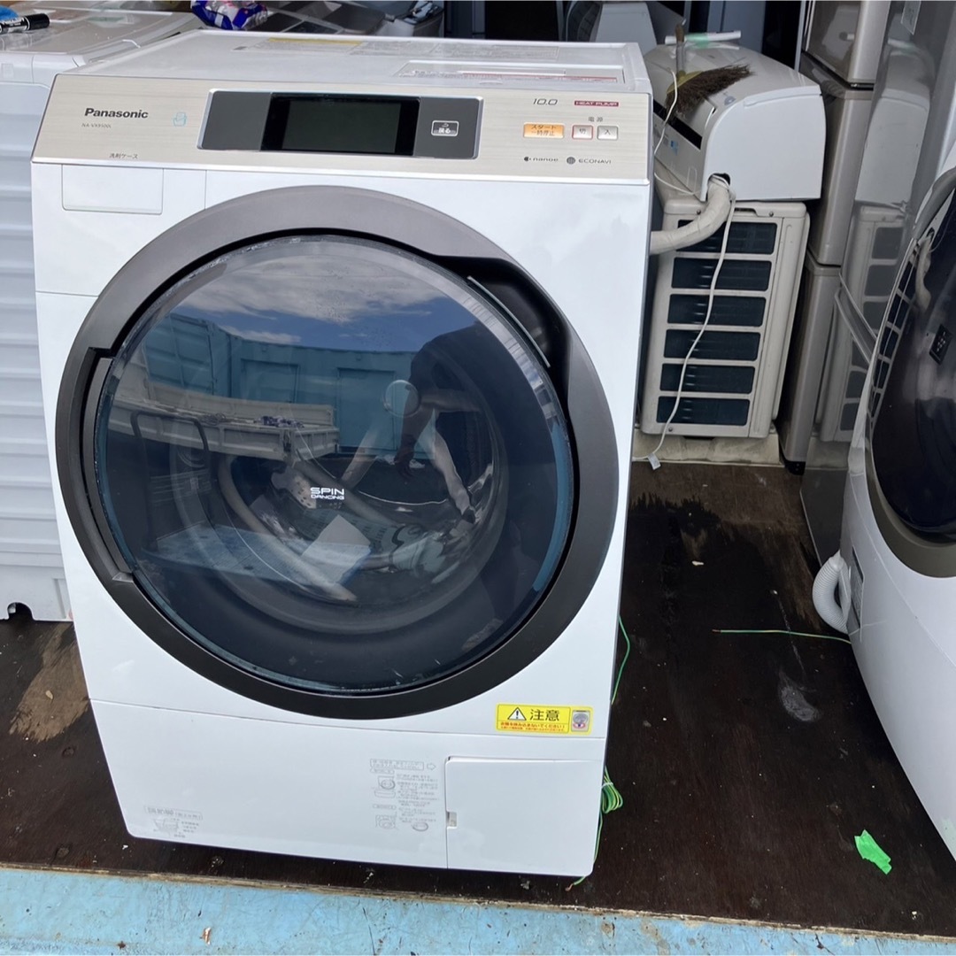 日本製 2ウェイ 68J Panasonic ドラム式洗濯機 10kg 6kg 格安