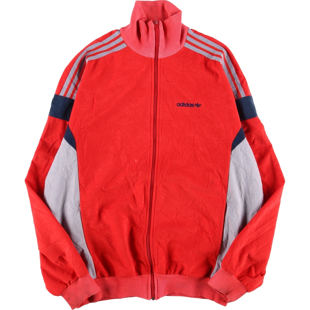 70~80年代 アディダス adidas VENTEX社製 ベロアジャージ フランス製 メンズL ヴィンテージ /evb002022