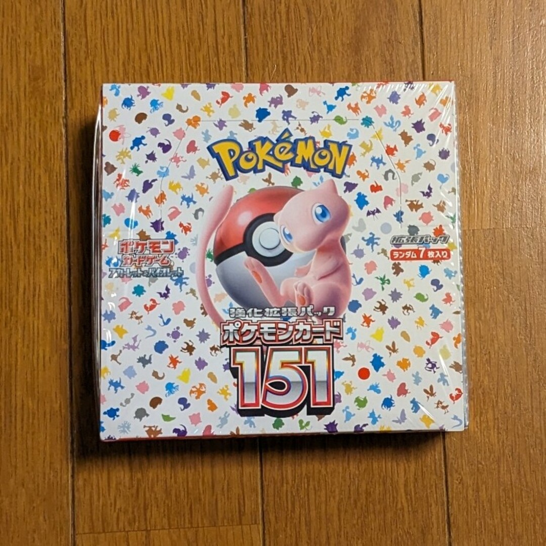 新品未開封】強化拡張パック ポケモンカード 151 1box 新品未開封】強化拡張パック ポケモンカード 151 1box