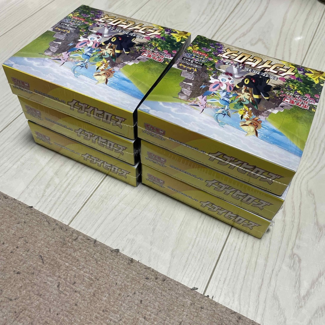 ポケモンカード イーブイヒーローズ シュリンク付き 7box-