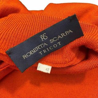 訳あり ROBERTA SCARPA ウールニット 長袖 イタリア製 S~M