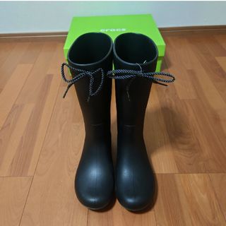 クロックス(crocs)の【即購入OK☆】【新品・未使用】レインブーツ crocs レディース(レインブーツ/長靴)