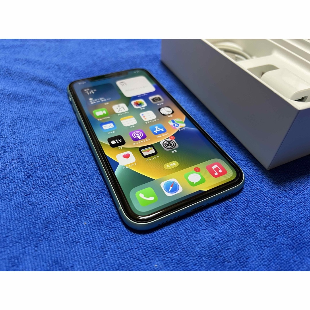 Apple(アップル)のApple iPhone11 64GB グリーン SIMフリー SIMロック解除 スマホ/家電/カメラのスマートフォン/携帯電話(スマートフォン本体)の商品写真