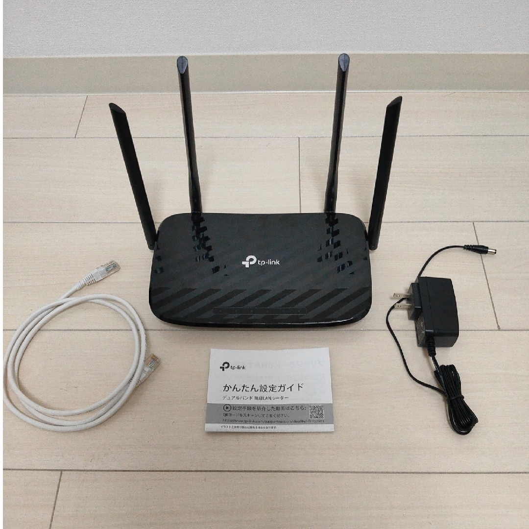 TP-Link WiFi 無線LANルーター Archer C6 スマホ/家電/カメラのPC/タブレット(PC周辺機器)の商品写真