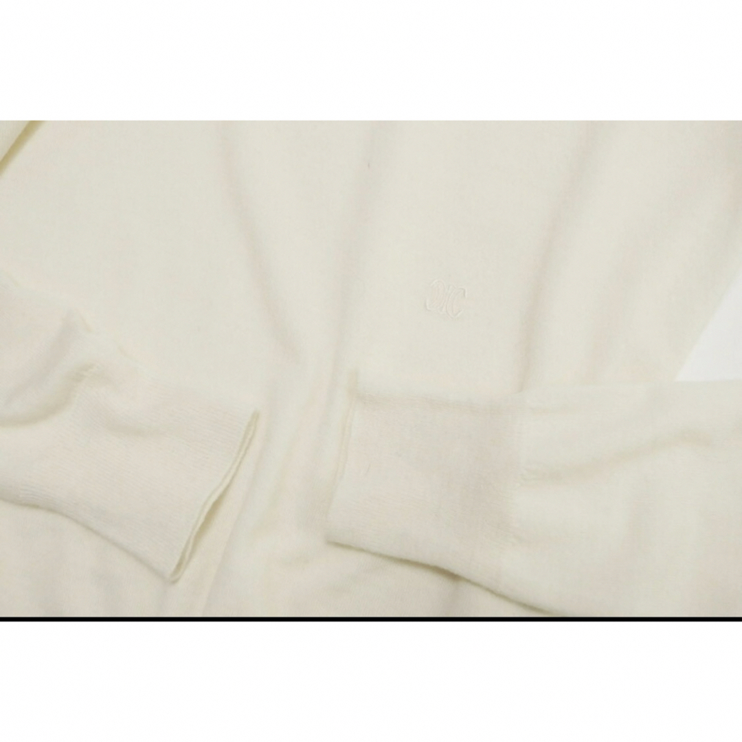 celine セリーヌ クルーネック ニット カラーステッチ ブラゾン XS