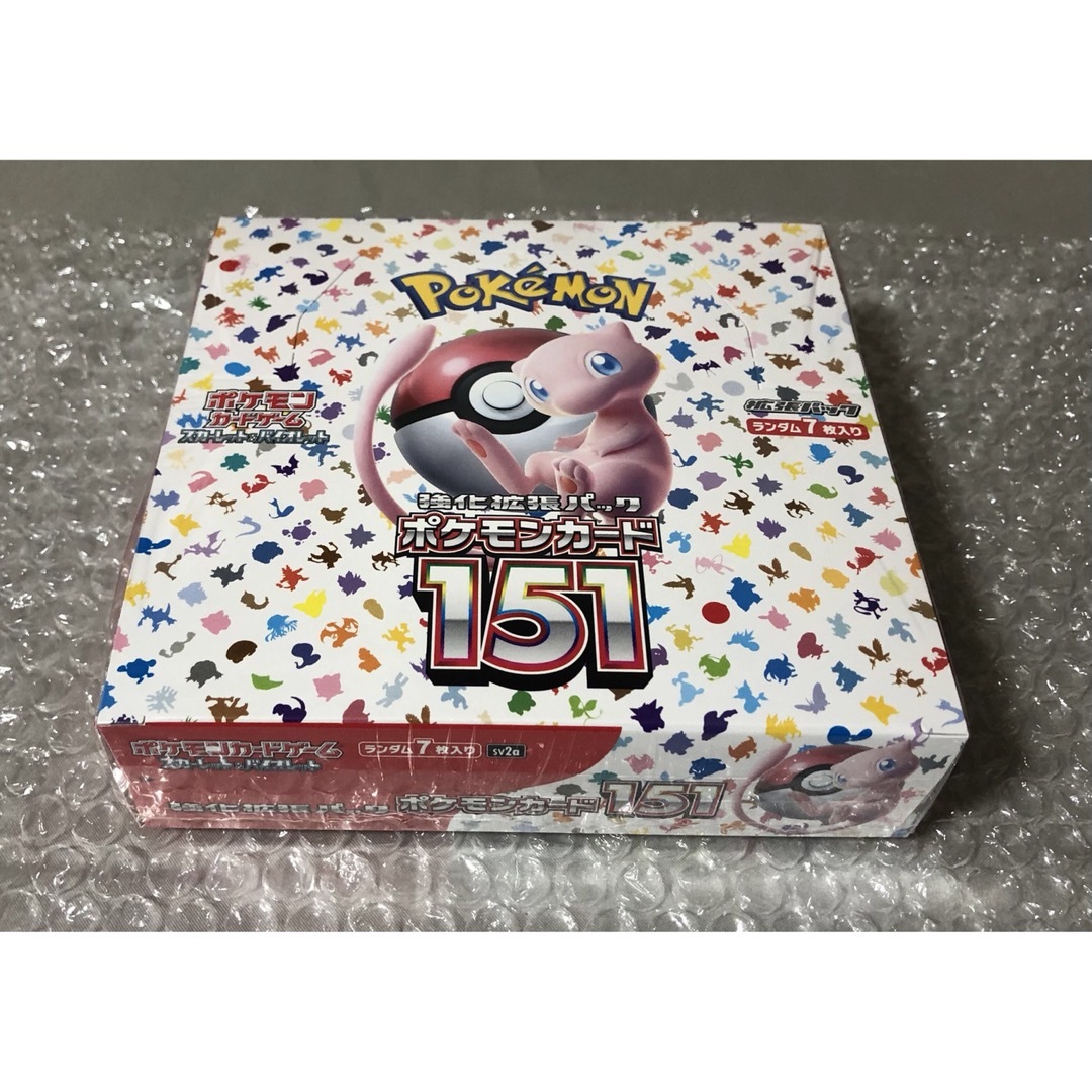 ポケモンカードBOX151 シュリンク付き　1box