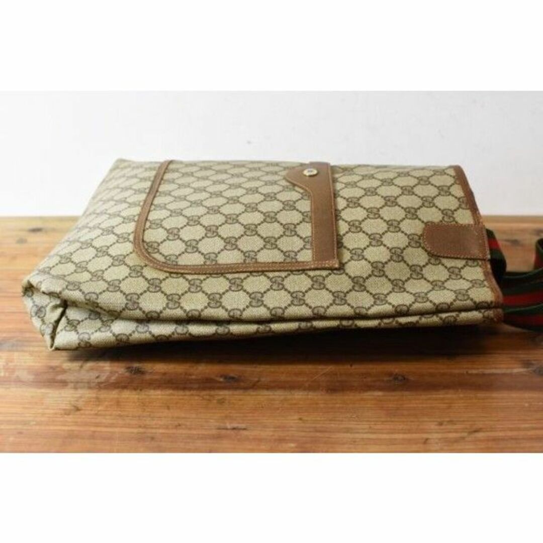MN BS0016 高級 美品 OLD GUCCI グッチ GG ロゴ 金具