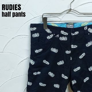 ルーディーズ(RUDIES)のRUDIES/ルーディーズ ロゴ 総柄 ショート パンツ(ショートパンツ)