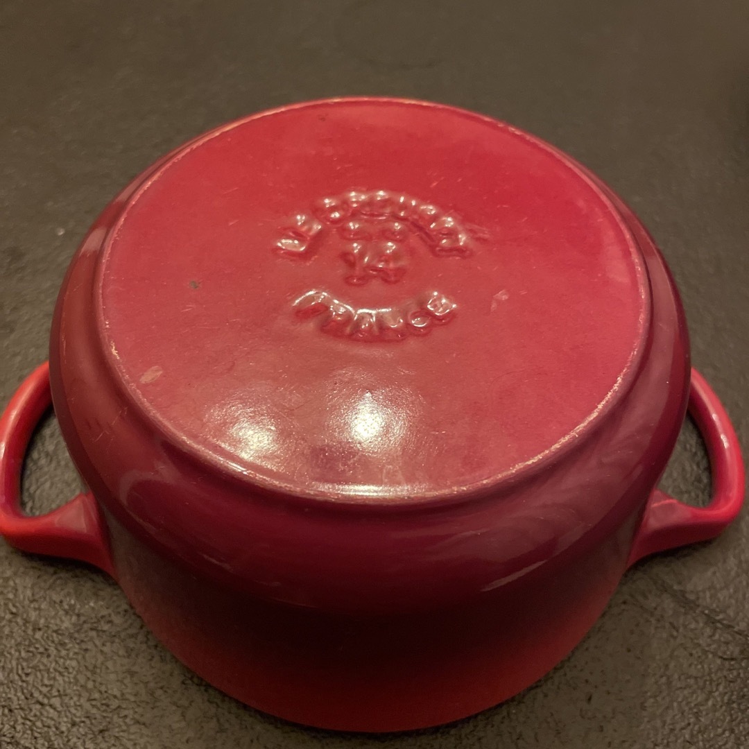 LE CREUSET(ルクルーゼ)の【ル・クルーゼ】LE CREUSET ココットロンド14cm 2個セット インテリア/住まい/日用品のキッチン/食器(鍋/フライパン)の商品写真