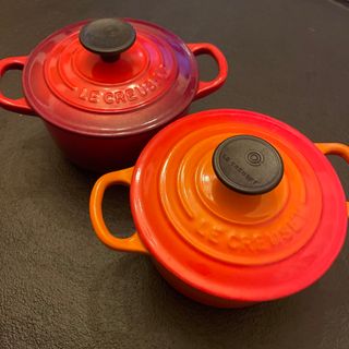 ルクルーゼ(LE CREUSET)の【ル・クルーゼ】LE CREUSET ココットロンド14cm 2個セット(鍋/フライパン)