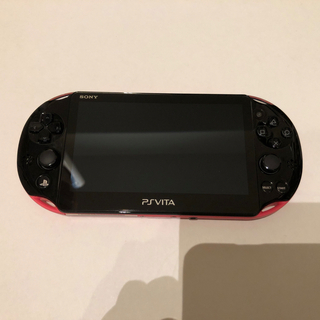 プレイステーションヴィータ(PlayStation Vita)のvita本体 保護ケース ソフト 充電器セット(携帯用ゲーム機本体)