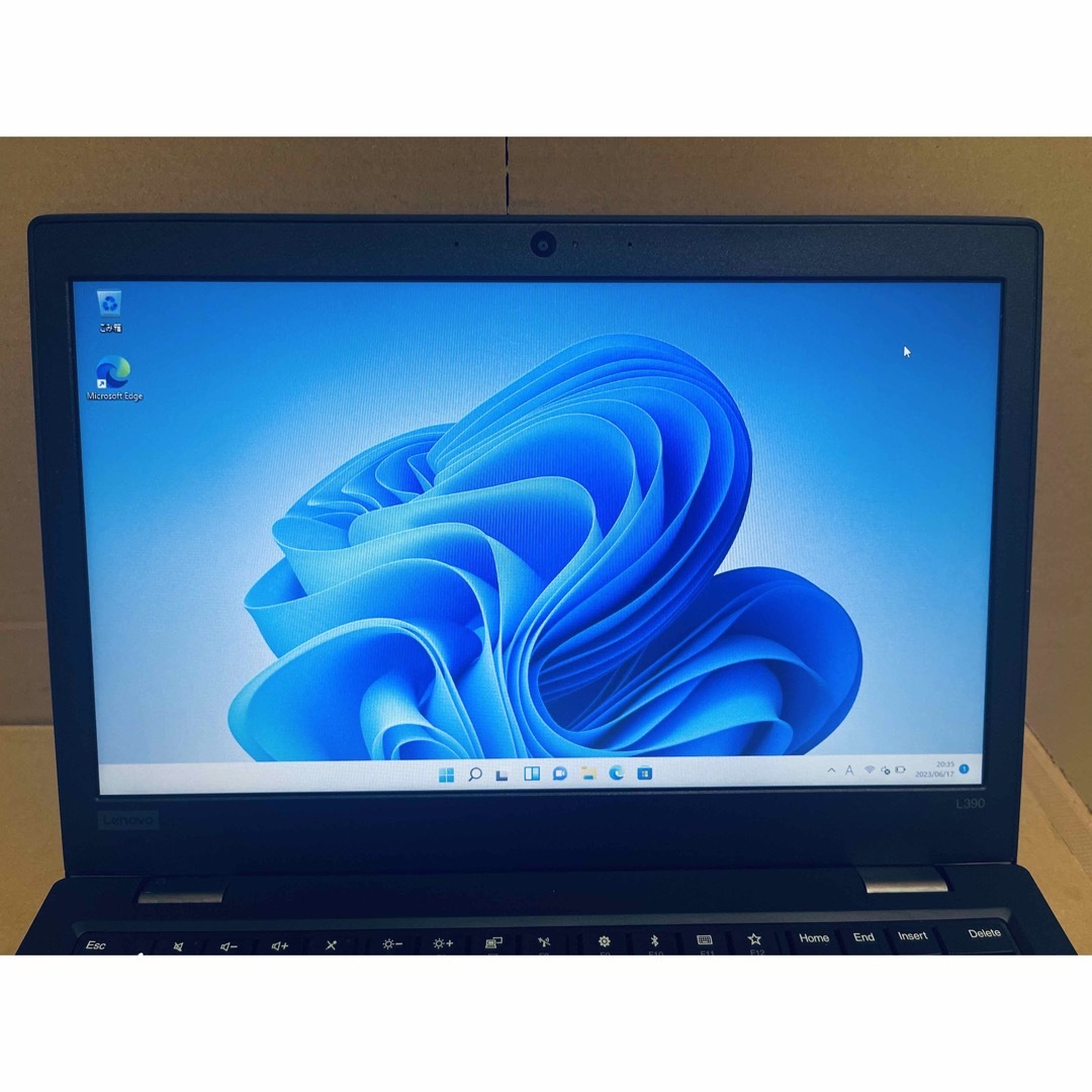 N20 レノボ Thinkpad L390 8265U 13.3型 NVMe 良品 office2019