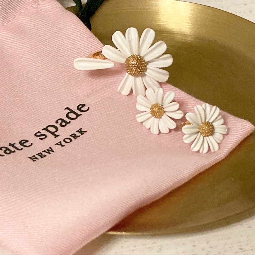 ピアスkate spade new york お花リング&ピアス