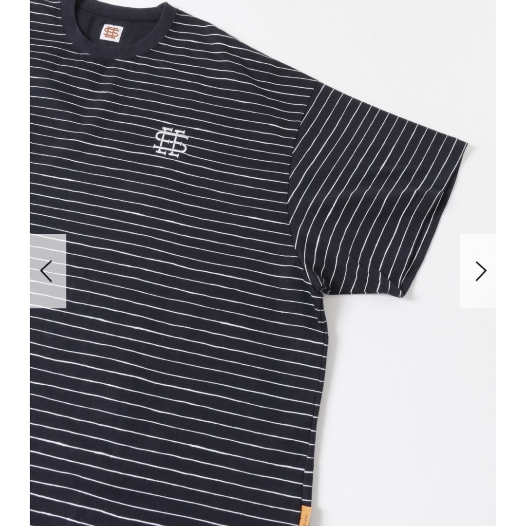 本物 SEE SEE SUPER BIG FLAT SS BOADER TEE L メンズ aulitavirtual