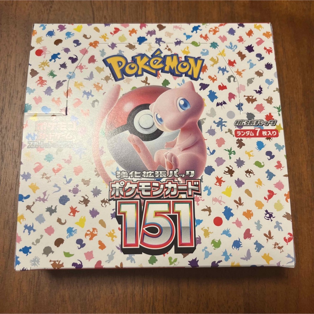 【シュリンク付き】新品 未開封 ポケモン カード  151 1BOX  即購入○