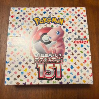 ポケモン(ポケモン)のポケモンカード151 強化拡張パック　BOX シュリンクなし(Box/デッキ/パック)