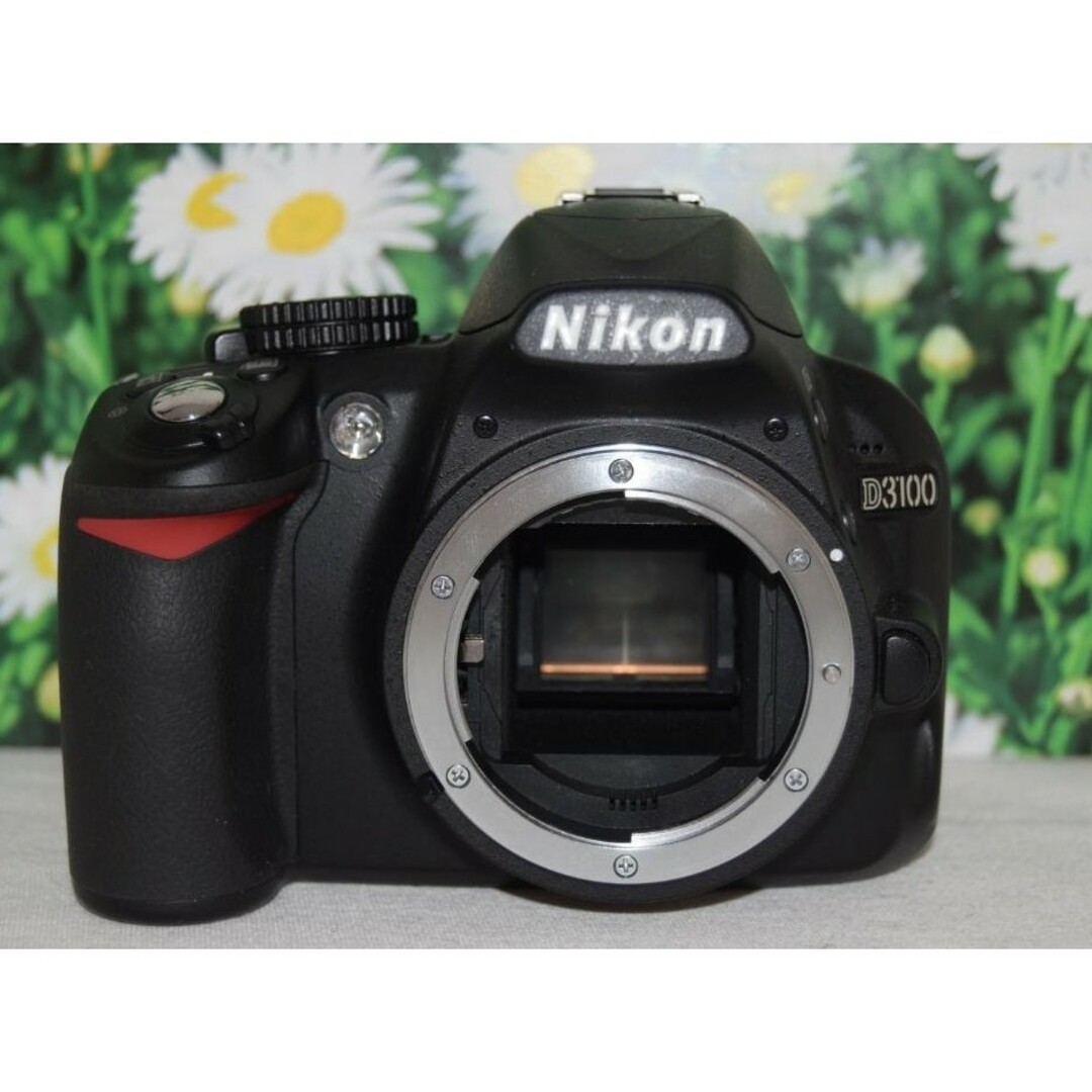 Nikon - 【美品】Nikon D3100 ダブルズームキット❤スマホへ転送可能