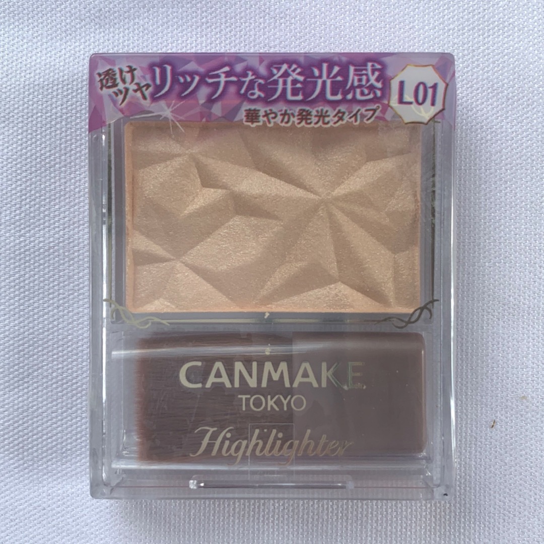 CANMAKE(キャンメイク)のキャンメイク(CANMAKE) ハイライターH L01 シャンパンゴールド(4. コスメ/美容のベースメイク/化粧品(フェイスパウダー)の商品写真